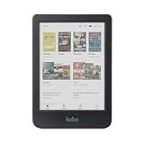 Kobo Clara Colour | Colour eReader | 6” Glare-Free Colour E Ink Kaleido™ 3 Display | Dark Mode Option | Waterproof | Audiobooks | 16GB of Storage | Black