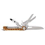 Gerber Gear Armbar Drive EDC Multitool 8-in-1 Pocket Knife with Pocket Screwdriver, 2.5" Blade, Orange