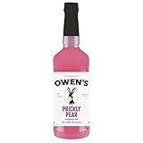 Owen’s Craft Mixers Live Nation Exclusive Prickly Pear 1 Pack | Handcrafted in USA | Premium Ingredients | Vegan & Gluten-Free Soda Mocktail & Cocktail Mixer