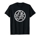 Necronomicon Symbol, Gothic Horror Distressed Occult T-Shirt