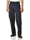 Dickies Mens Relaxed Straight Flex Double Knee Work Pants, Dark Navy, 32W x 30L US