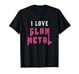 80's Heavy Rock Hair Metal Outfit | I Love Glam Metal T-Shirt