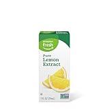 Amazon Fresh, Pure Lemon Extract, 1 Fl Oz (Previously Happy Belly, Packaging May Vary)