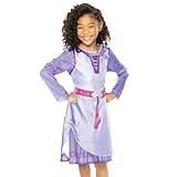 Disney's Wish Asha Dress Authentic Movie Licensed Fashion, Adventure Outfit Fits Children Sizes 4-6X