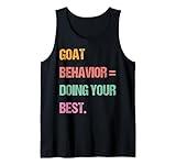 GenZ Bruh Testing Day Teachers Goat Behavior Doing Your Best Tank Top