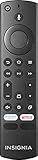 Insignia Remote (NS-RCFNA-21 Rev E) with Microphone for Fire TV - Black (Renewed)