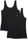 Amazon Essentials Women's Plus Size Tank Top, Pack of 2, Black, 4X