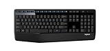 Logitech K345 Wireless Keyboard - Full-Sized Keyboard with Palm Rest, 2.4 GHz Wireless USB Receiver - for PC, Laptop