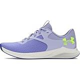 Under Armour Women's Charged Aurora 2, (504) Celeste/White Clay/High Vis Yellow, 9, US