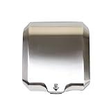 Goetland Stainless Steel Commercial Hand Dryer 1800w Automatic High Speed Heavy Duty Dull Polished