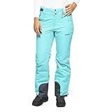 SkiGear Women's Insulated Snow Pants, Bluebird, Small