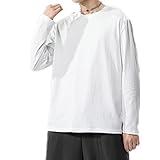 NP Spring Men's Neck Patchwork Long Sleeve Mens Clothing White