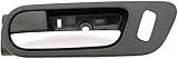 Dorman 96543 Front Driver Side Interior Door Handle Compatible with Select Mazda Models, Black; Chrome