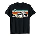 Jackson Hole Wyoming Travel Retro T-Shirt