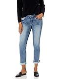 Democracy Women's Ab Solution Girlfriend Jean, Blue, 10