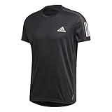 adidas mens Own the Run Tee T Shirt, Black, Small US