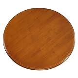 Round Tabletop Rotating Tray 24" 28" 31" Lazy Susan for Dining Table Wood Lazy Susan for Table Top Large Rotating Serving Tray for Kitchen, Banquets, Weddings, Easy to Clean(28in)