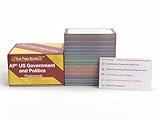AP US Government and Politics Study Cards 2025 and 2026: AP US Government and Politics Exam Prep and Practice Test Questions [Full Color Cards]