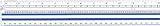 Westcott Data Processing Magnifying Ruler, 12-Inches, Clear (14125)