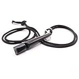 Dog Whistles That Makes Dogs Come to You | Perfect for Training | Dog Training Whistles | Includes Lanyard for Easy Use | Black Color to Match It with Everything | Dog Whistle Training