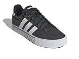 adidas Men's Daily 4.0 Sneaker, Black/White/Black, 12