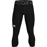 Under Armour Men's Armour HeatGear 3/4 Leggings , Black (001)/Pitch Gray, Large