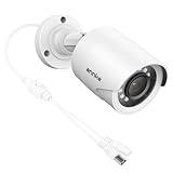 ANNKE 1080p Security Camera 4-in-1 CCTV Bullet Wired Cam, AHD/TVI/CVI/CVBS, Analog Surveillance Video Add–On Cams for Indoor/Outdoor Use, 100ft Clear Night Vision (Power Adapter Not Included)