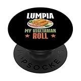 Cool Lumpia Favorite Spring Roll Gear For Cooking Men Women PopSockets Adhesive PopGrip