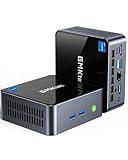 GMKtec Mini PC Windows 11 Pro Intel Core i7-1195G7 (Turbo 5.0 GHz) 32GB DDR4 1TB SSD Desktop Mini Computers WiFi 6, BT 5.2/ DP, HDMI/RJ45 2.5G/USB4.0