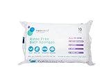 Neosanit Soap Infused Bath Sponge Rinse Free. Shower Wipes for Adults No Rinse. Bath Sponges with Dermatologic and Hypoallergenic Soap.Medical Supplies for Bathing All in One. Single Use-Pack 10 Units