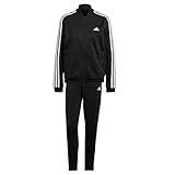 adidas Womens Essentials 3-stripes Tracksuit, Black/White, X-Small US