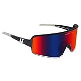 Blenders Eyewear Eclipse – Polarized Sunglasses – Wrap-Around Lens – 100% UV Protection – For Men – Phantom Boss