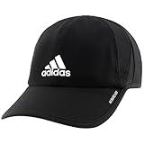 adidas Men's Superlite Hat, Athletic Performance Workout Adjustable Relaxed Cap, Black/1.0, One Size