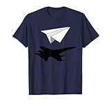 Aeronautical Engineer Paper Airplane T-Shirt