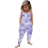 Baby Cute Summer Jumpsuits for Girls Kids Backless Harem Strap Romper Jumpsuit Toddler Pants Size 2-8Y Daily Deals of The Day Prime Today Only Especiales Del Dia De Hoy Amazon