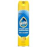Pledge Dust & Allergen Multisurface Cleaner, Aerosol Spray, Lemon Scent, 9.7oz