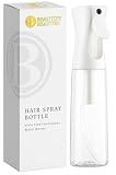 BeautifyBeauties Spray Bottle For Hair – Continuous Mister Spray Bottle for Hairstyling, Cleaning, Plants, Pets, Barbers, Salons, Essential Oil Scents (10.1 Ounce)