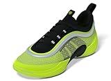adidas Unisex D.O.N Issue 6 Basketball Sneaker, Lucid Lemon/Black/Silver Metallic, 6 US Men