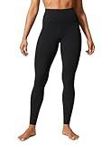 CRZ YOGA Womens Butterlift High Waisted Workout Leggings 28" - Pilates Gym Athletic Yoga Pants Buttery Soft Black Medium