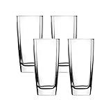 Anchor Hocking Rio Drinking Glasses (4-Pieces, 16-ounce, dishwasher safe)