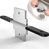 Waste Drain Tool for 3 Tier Sink in Commercial Kitchens - Stainless Steel Twist Waste Drain Tool and Lever Waste Plumbing Drain Tool