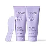 Flamingo Women's Body Hair Removal Cream - (2 Pack) 6.76 fl oz - Removes Hair from Legs, Arms, Underarms, Stomach, and Bikini Line