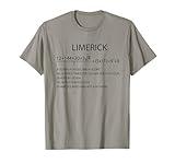 LIMERICK T-SHIRT Math Mathematics Tee Funny Science T-Shirt T-Shirt