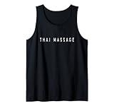 Thai Massage Lover Classic Font - Healer / Therapist Design Tank Top