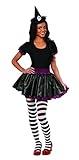 Rubie's Women's Wizard of Oz 75th Anniversary Young Adult Wicked Witch of The East Costume, Black/Red/White, Medium