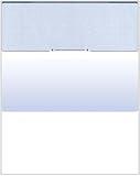 Compuchecks Blank Check Paper - 500 Pack - Computer Security Business Checks, QuickBooks & Laser Printer Compatible - Check On top, Voucher On Bottom - Check Paper Size 8 1/2-11 - Blue Diamond