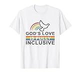 God's Love Is Fully Inclusive LGBT Gay Pride Month Christian T-Shirt