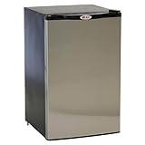 Bull Outdoor Products 11001 Compact Refrigerator, 4.5 cu. ft, Metallic Grey