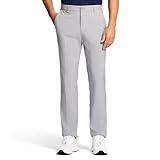 IZOD Men's Golf SwingFlex Slim-Fit Pants, Cinder Block, 34W X 30L