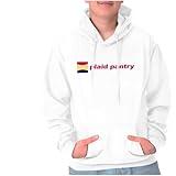 Brisco Brands Plaid Pantry Store Minimalist Logo Hoodie Sweatshirt Women Men